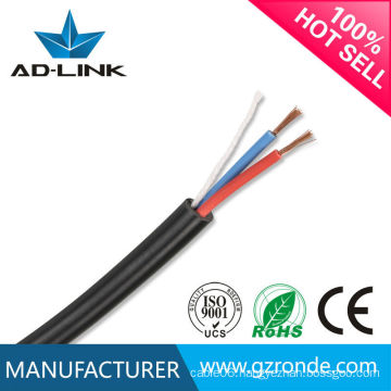High quality copper standard PVC insulated 2 core RVVP cable